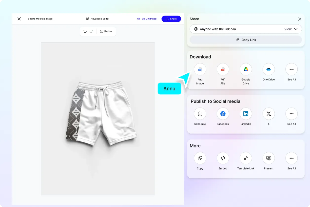 Free AI Shorts Mockup Image Generator, Free AI Shorts Mockup Maker Online